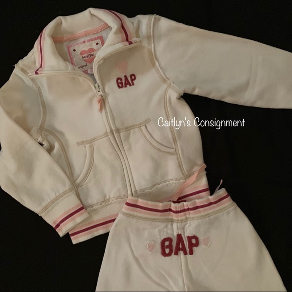 GAP Other - Baby Gap Fleece Jacket & Pants EUC